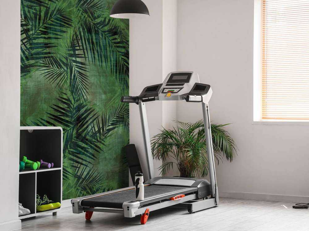 Zielone liście tropikalne