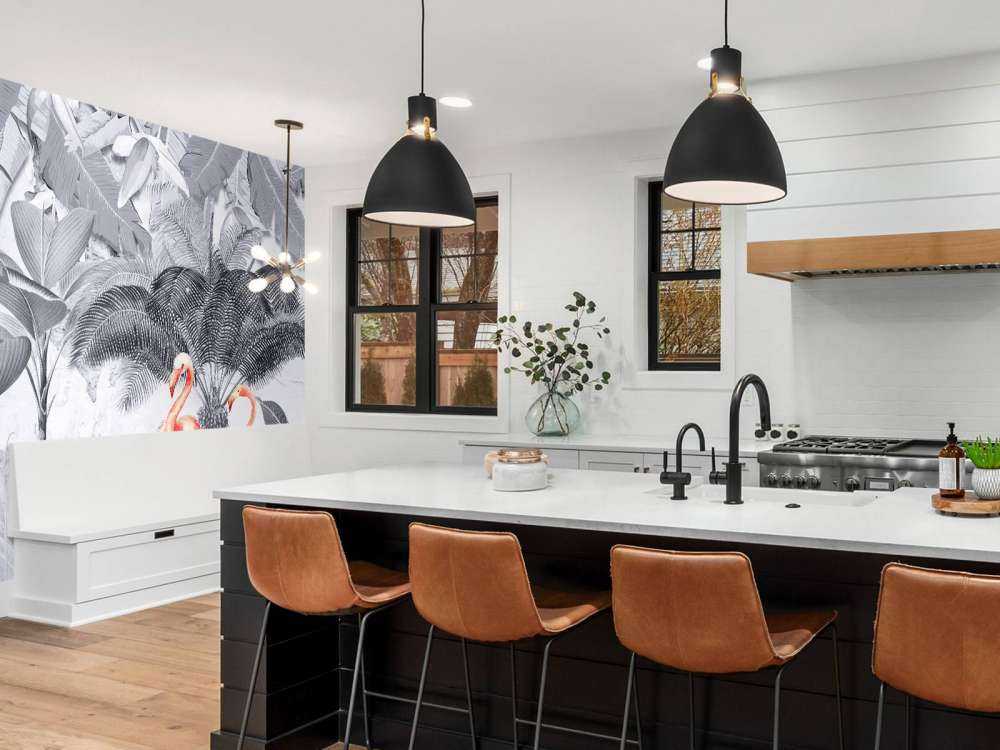 Dżungla z flamingami