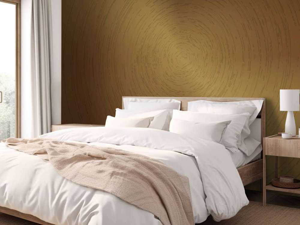 Brązowe, okrągłe tło