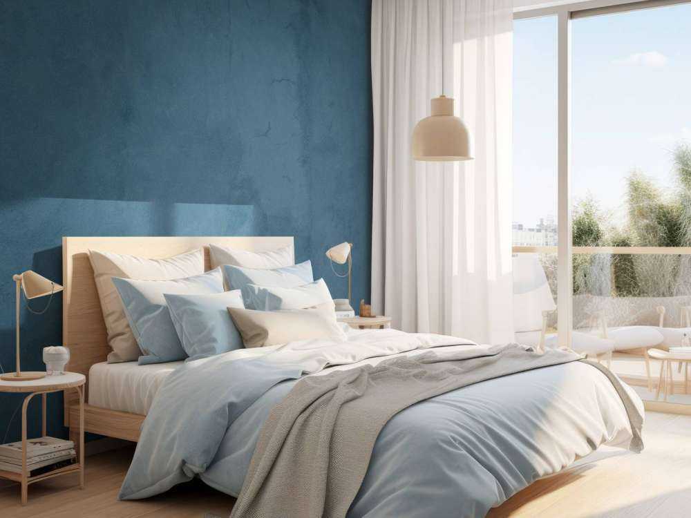 Niebieski beton arsenowy