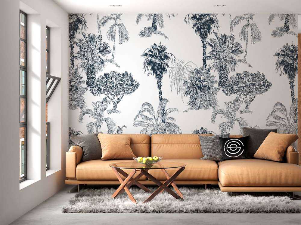 Tropikalne palmy i drzewa