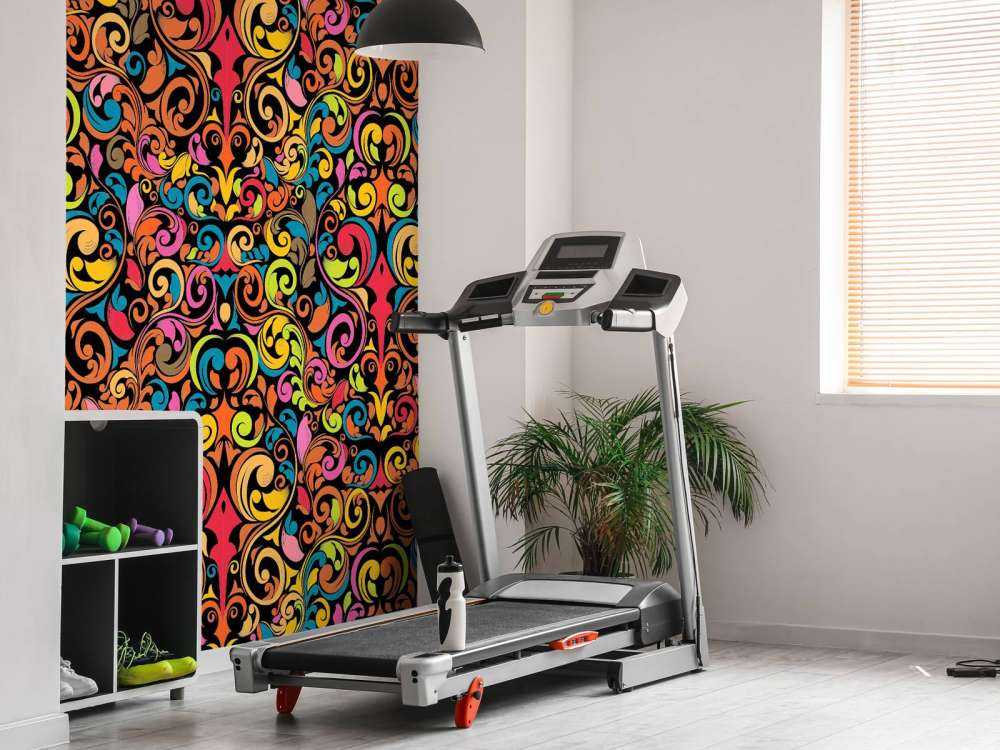 Abstrakcyjne kolorowe figury