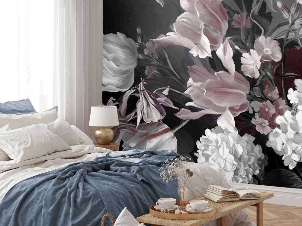 Bukiet z czerwonymi tulipanami