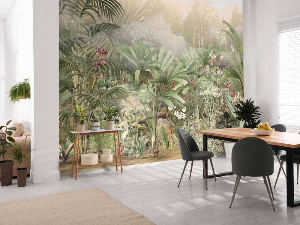 Poranek w Tropikalnym Ogrodzie Zielonym