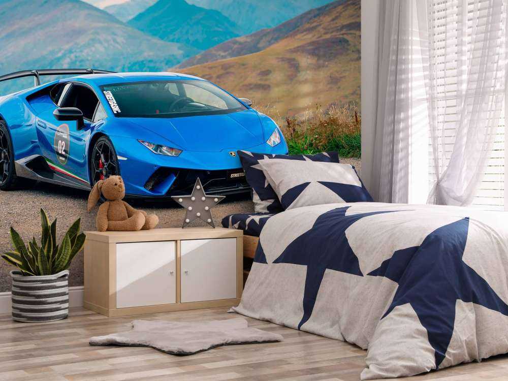 Lamborghini Huracán STO w górach