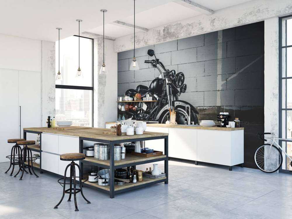 Pięknie wypolerowany silnik