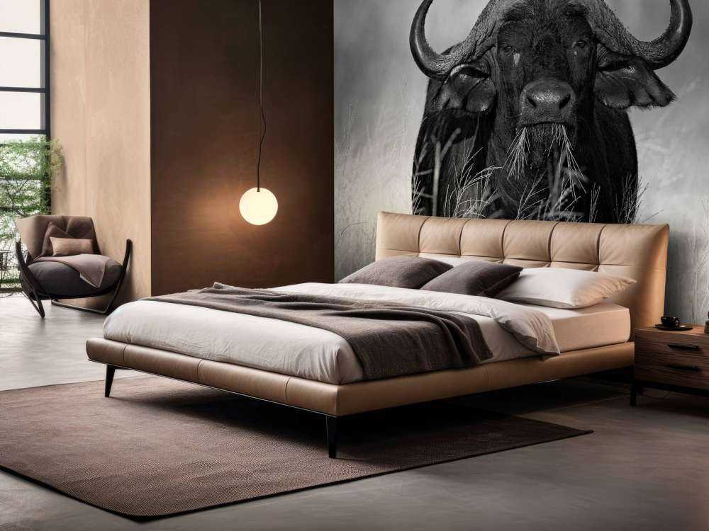 Bawół w czerni i bieli