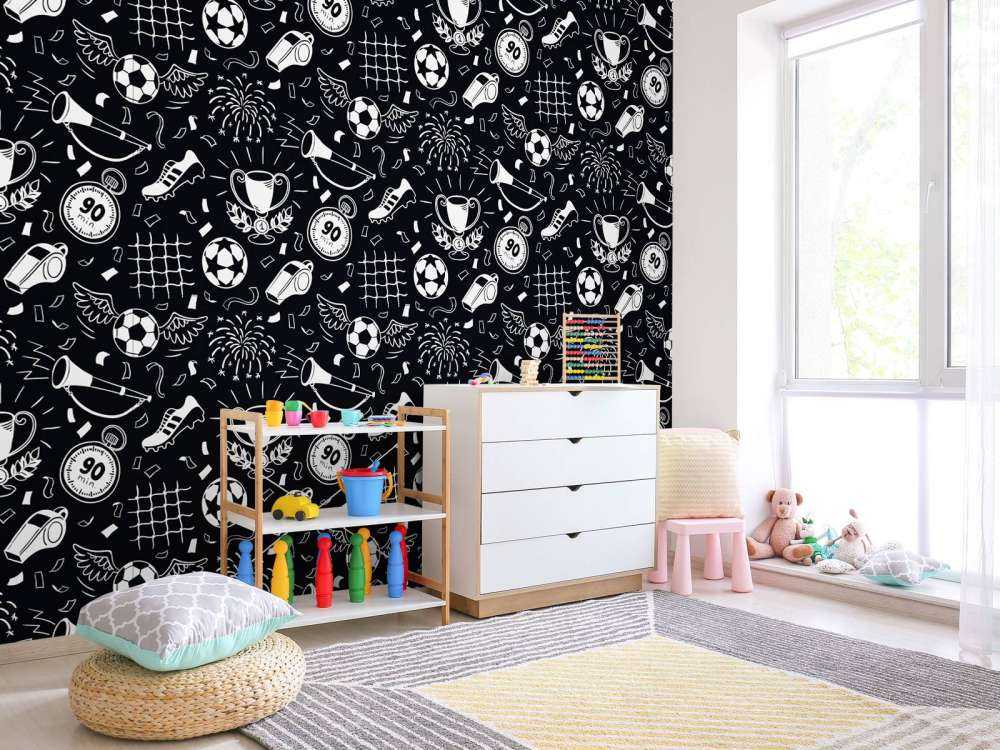 Piłka nożna czarno-biała