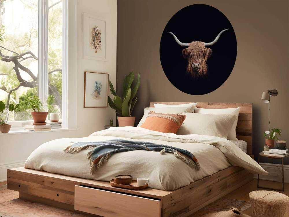 Szkocka rasa wyżynna w stylu vintage