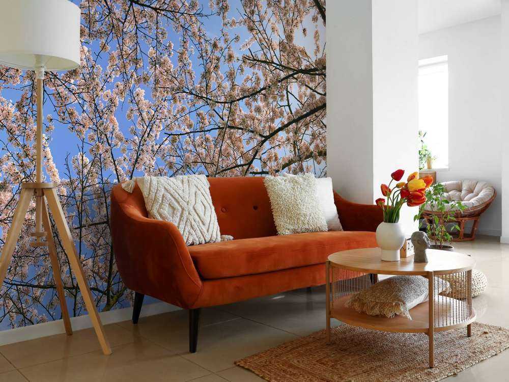 Kwitnące gałęzie w kwiatach