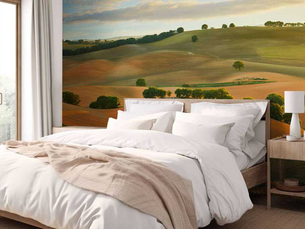 Wzniesiony krajobraz