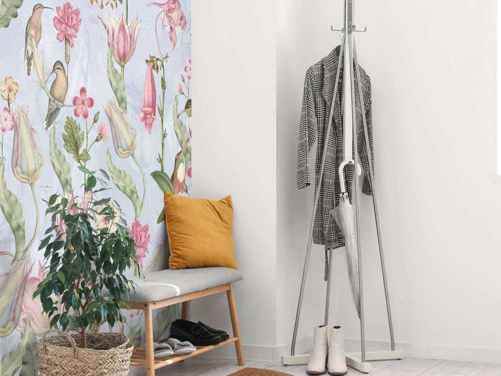 Symfonia Kolibrów Wiosennych - Pastelowa Niebieska Serenada