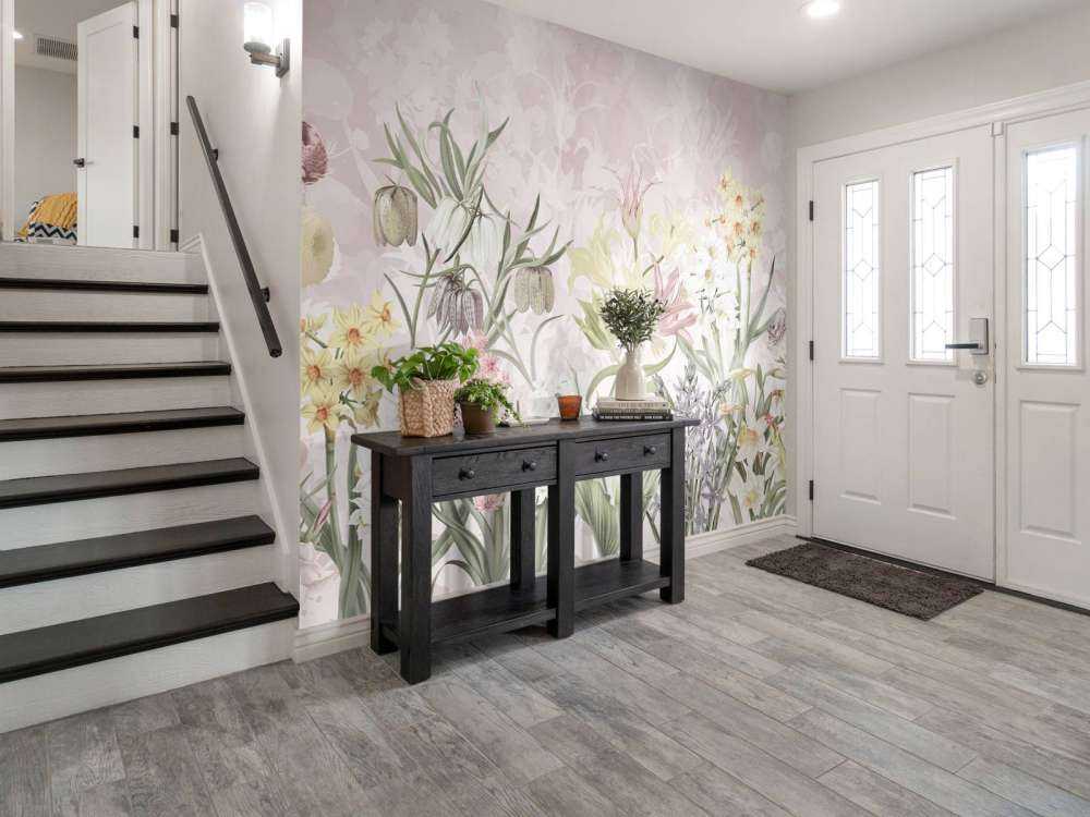 Kwiaty Wiosenne - Pastelowy Róż Płatków