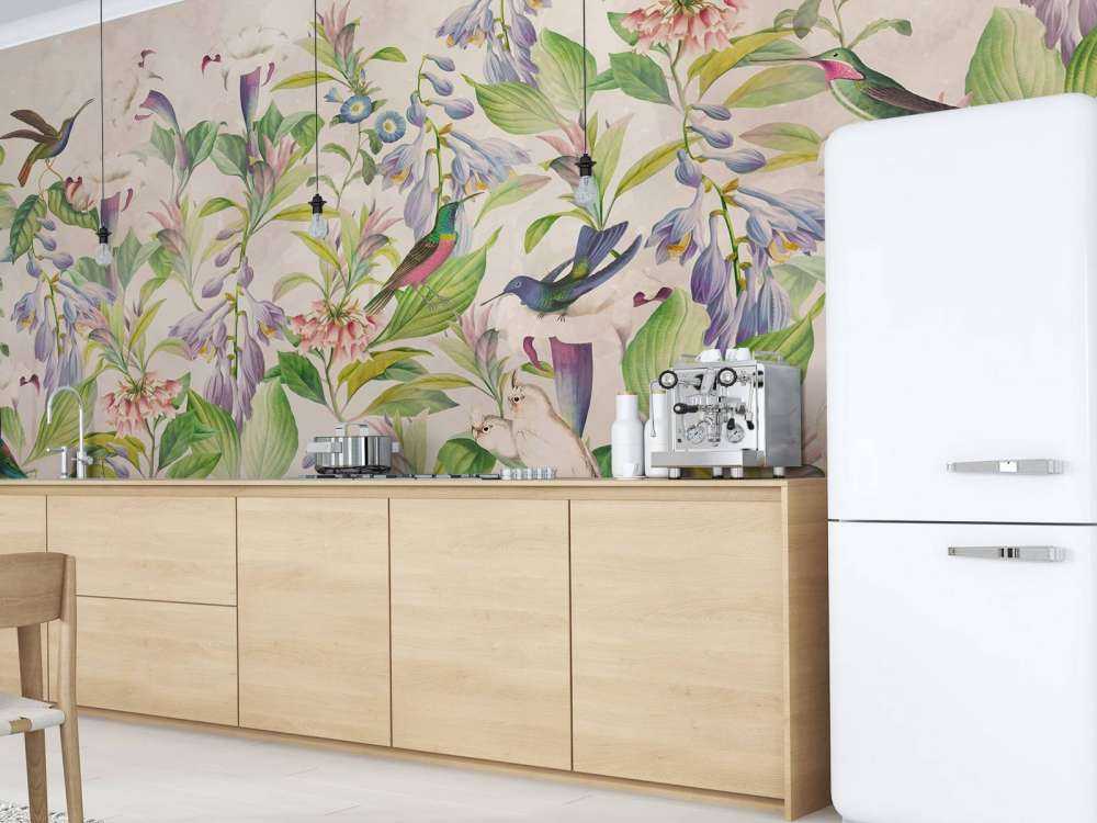 Eteryczny Śpiew Ptaków Kwiaty - Pastelowy Raj