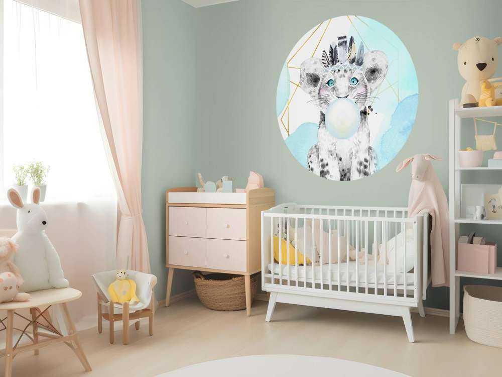 Indyjskie lwiątko z dzwoneczkiem z gumy balonowej