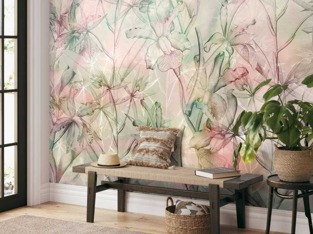 Orchidowa miraż w delikatnych pastelach