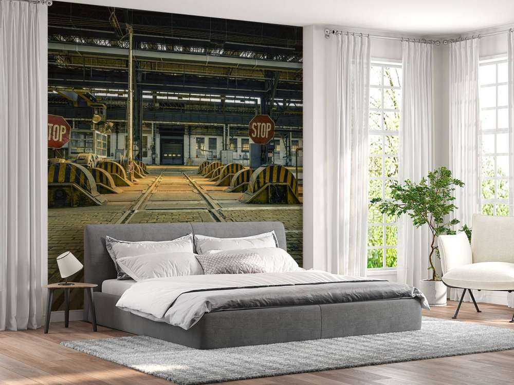 Opuszczona hala przemysłowa