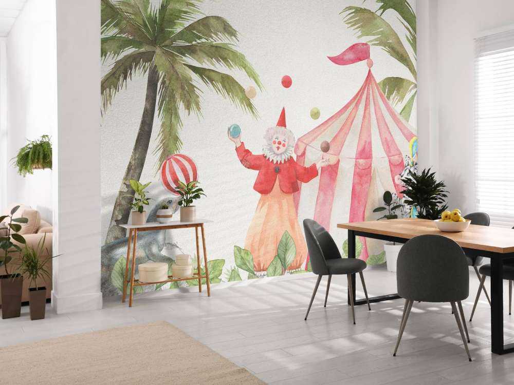 Wesołe zwierzęta cyrkowe