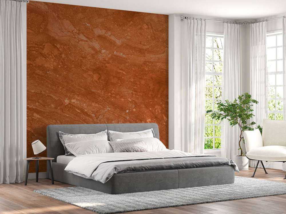 Terakotowy marmur z zabawnym efektem