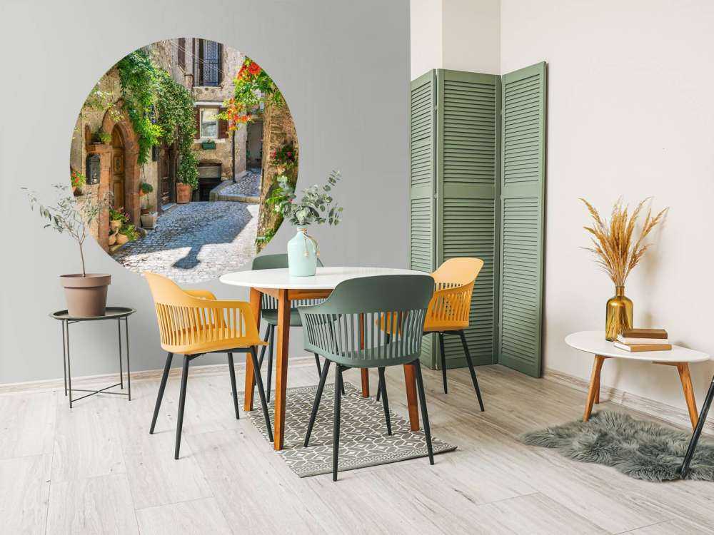 Wiejska wioska w Rzymie