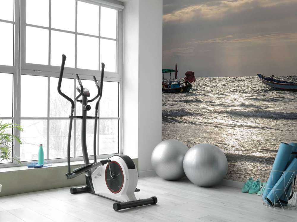 Zapada noc Wyspa Kho Pipi (Tajlandia)