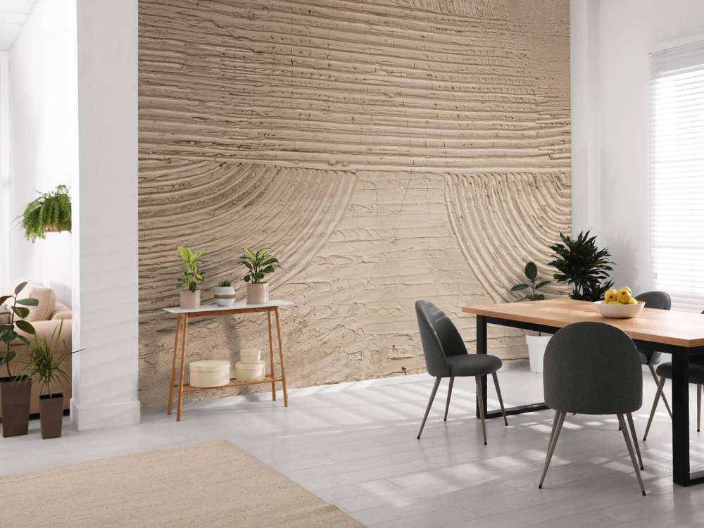 Linie i struktury w kolorze taupe