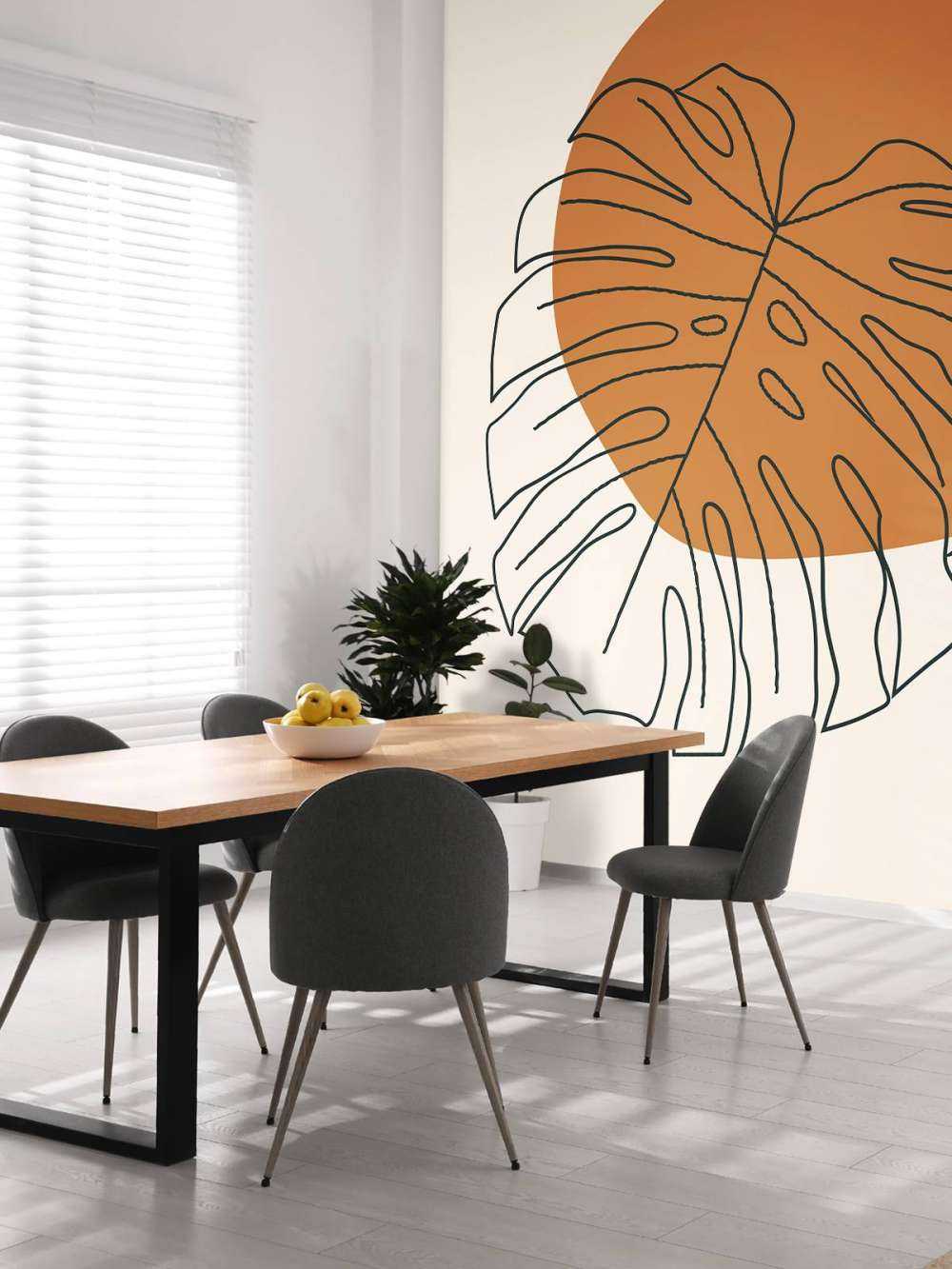 Minimalistyczny liść