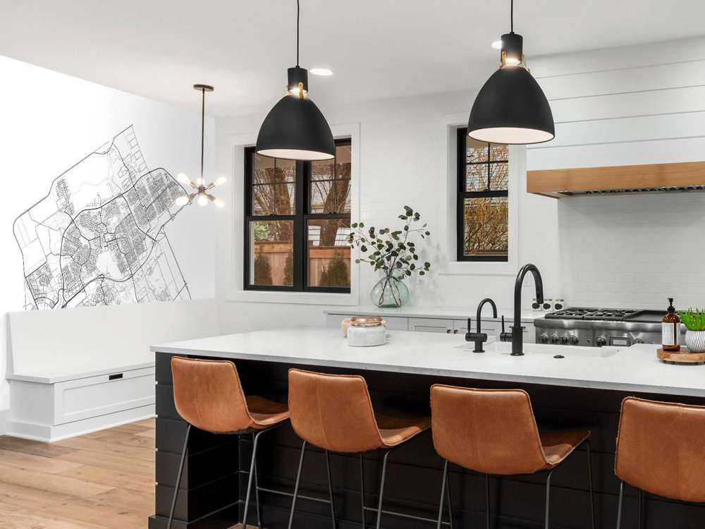 Plan piętra Almere, biała