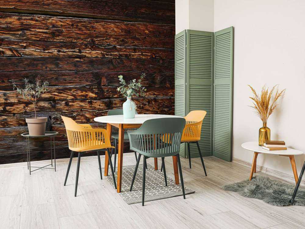 Barwione stare drewno