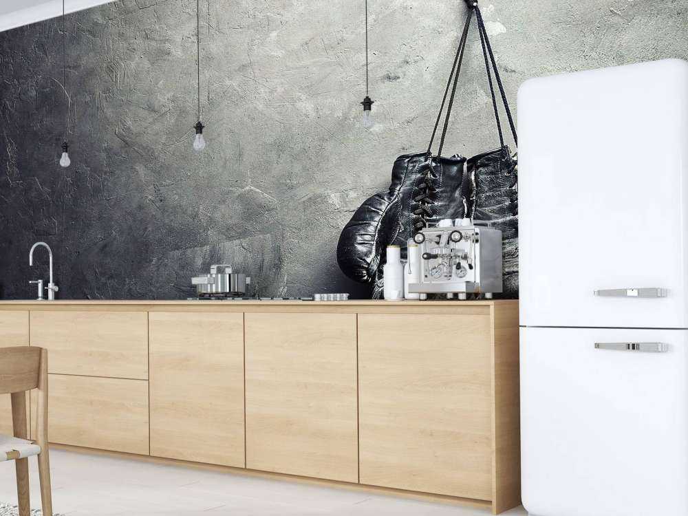 Czarne rękawice bokserskie