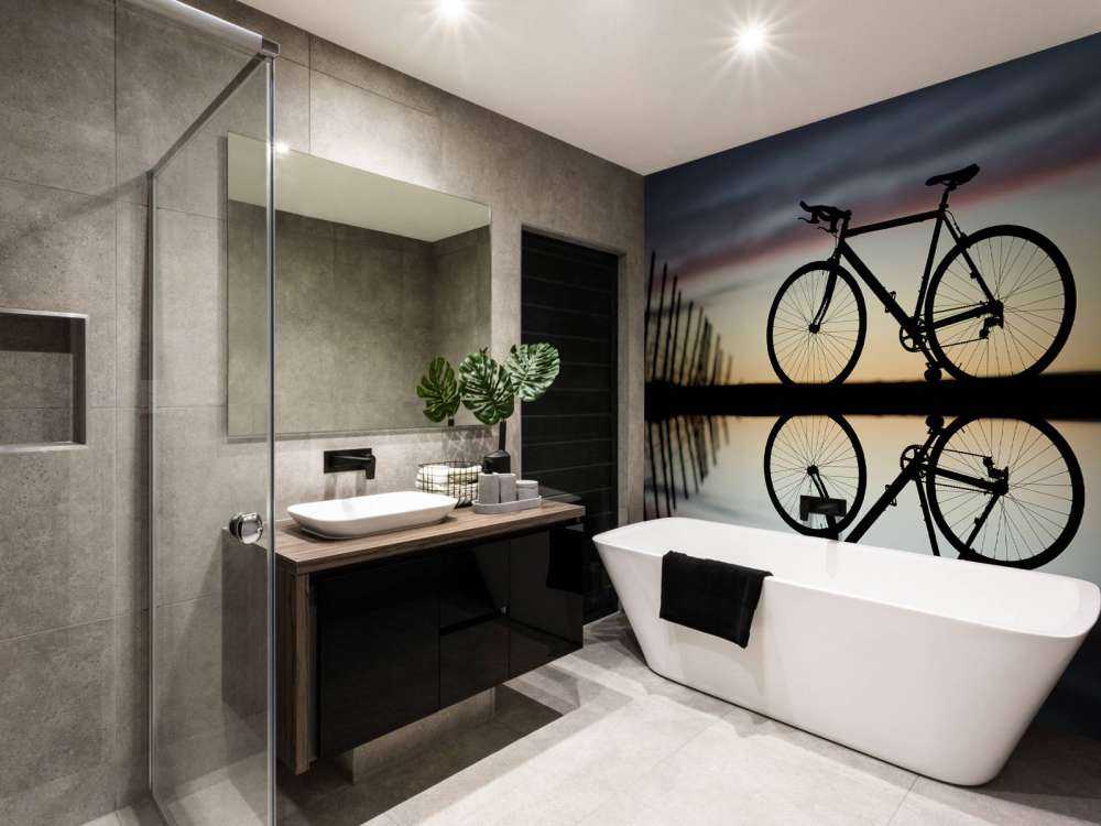 Rower wyścigowy przy zachodzie słońca