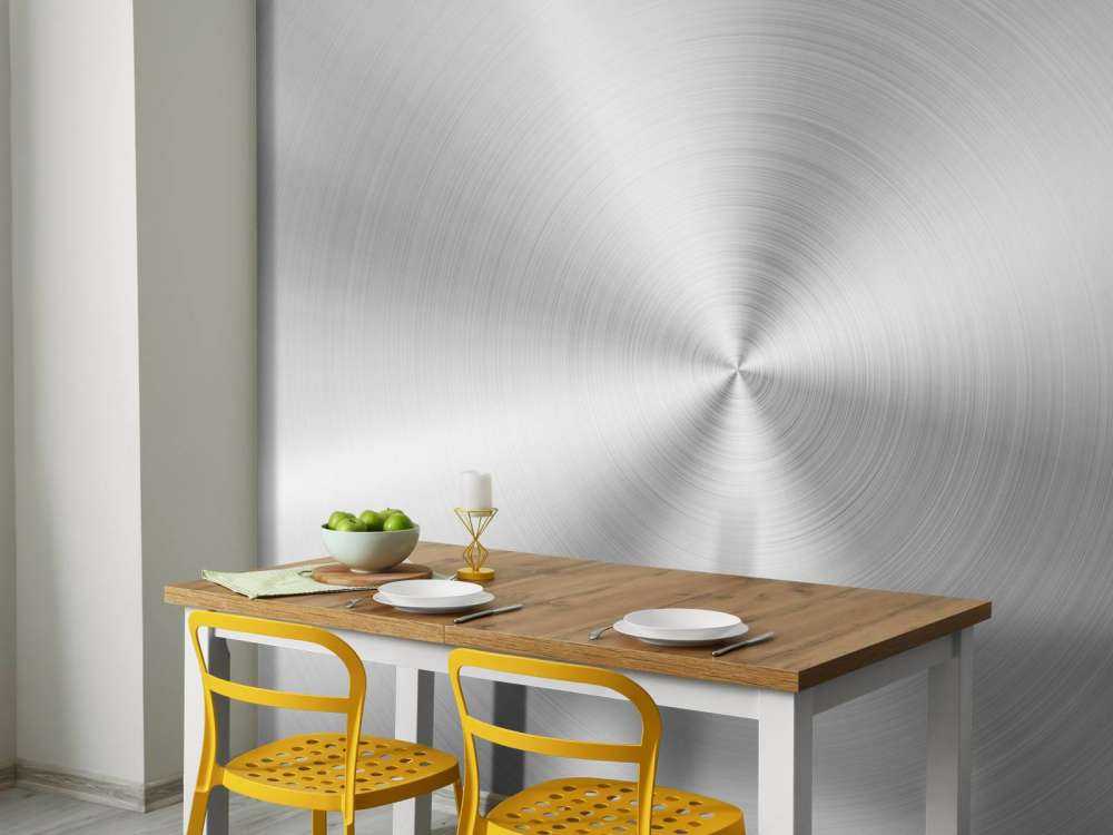 Radialna tekstura metalowa