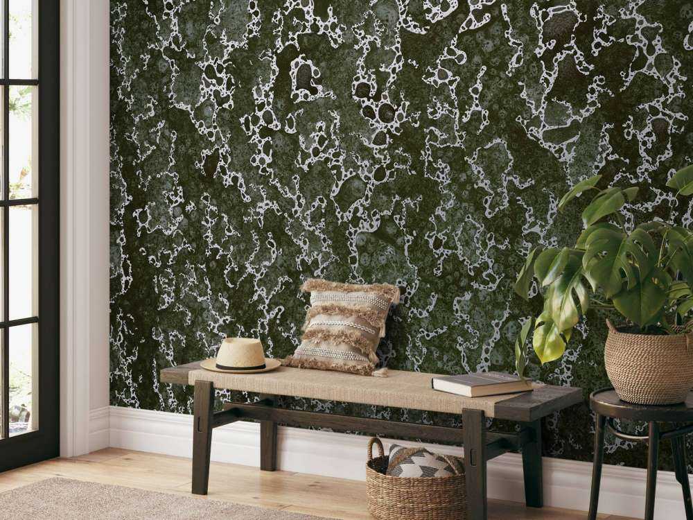 Zielona struktura stalowa