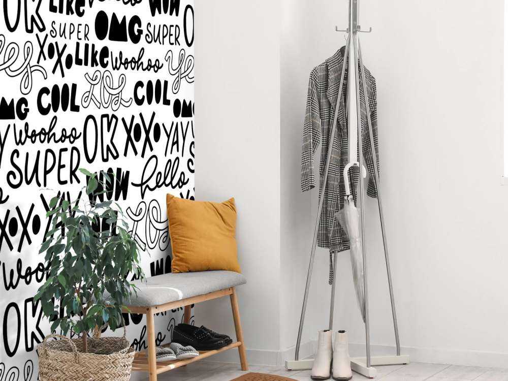 Doodles czarno-białe