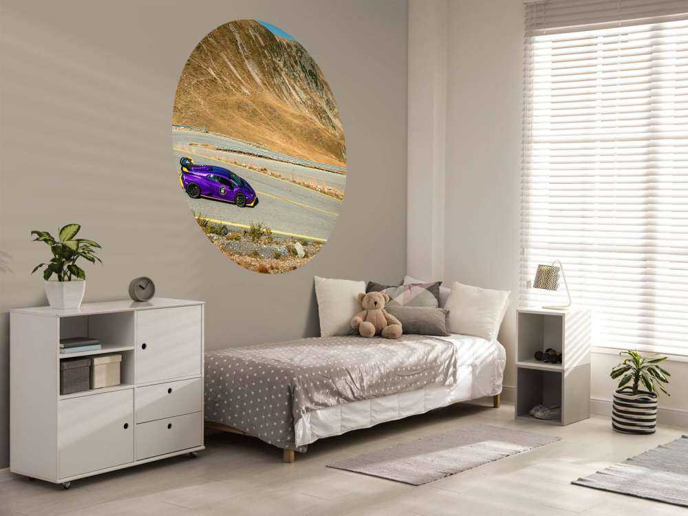 Lamborghini Huracán na górskiej drodze