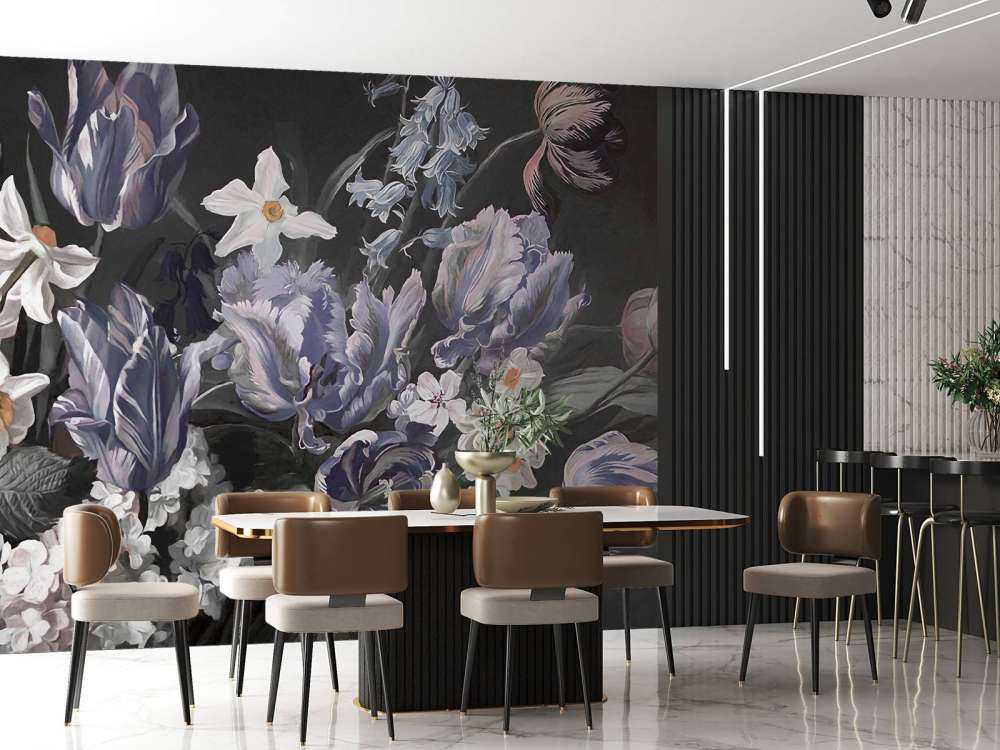 Bukiet z piwonii wielokolorowych