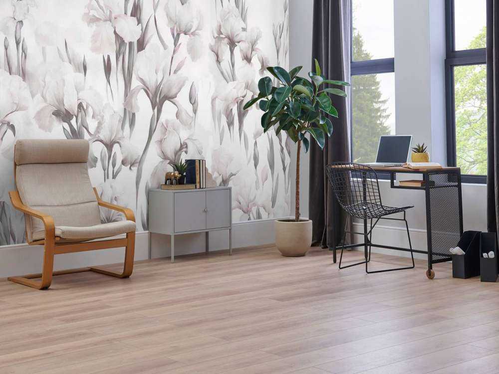 Irysy Tańczą Bezszwowo Miękki Szary