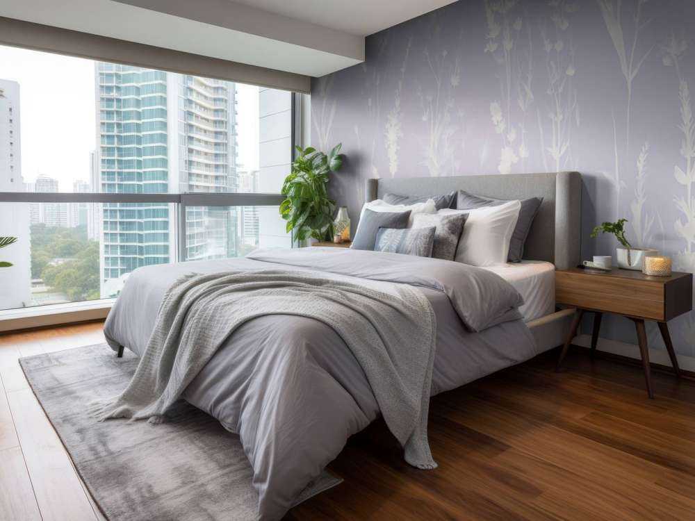 Lawendowa Polana Bezszwowa Lawendowy Fioletowy