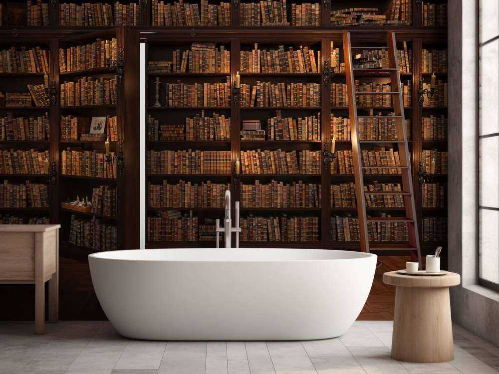 Tajna biblioteka z ukrytymi drzwiami