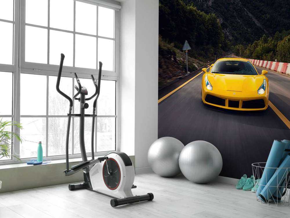 Szybkość przez zielone górskie przełęcze