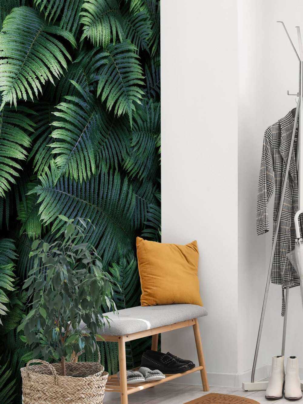 Duże liście palmowe