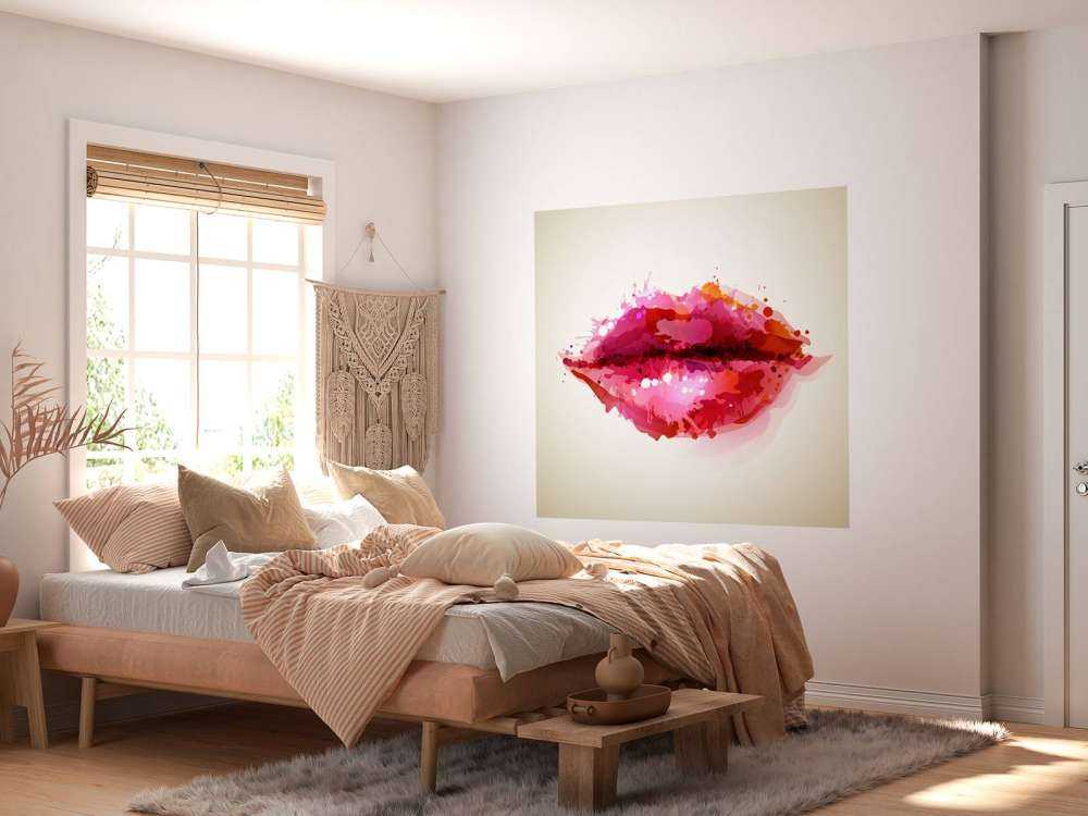 Czerwone usta kobiet