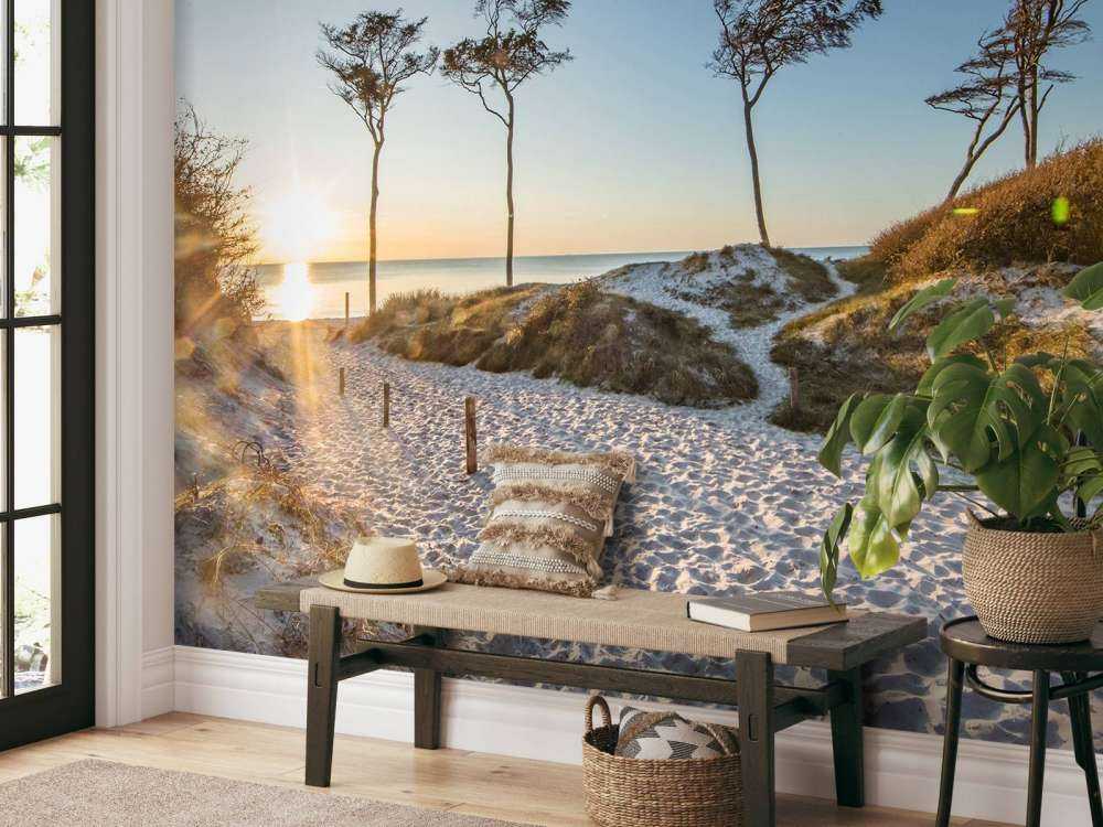 Plaża nad Morzem Bałtyckim