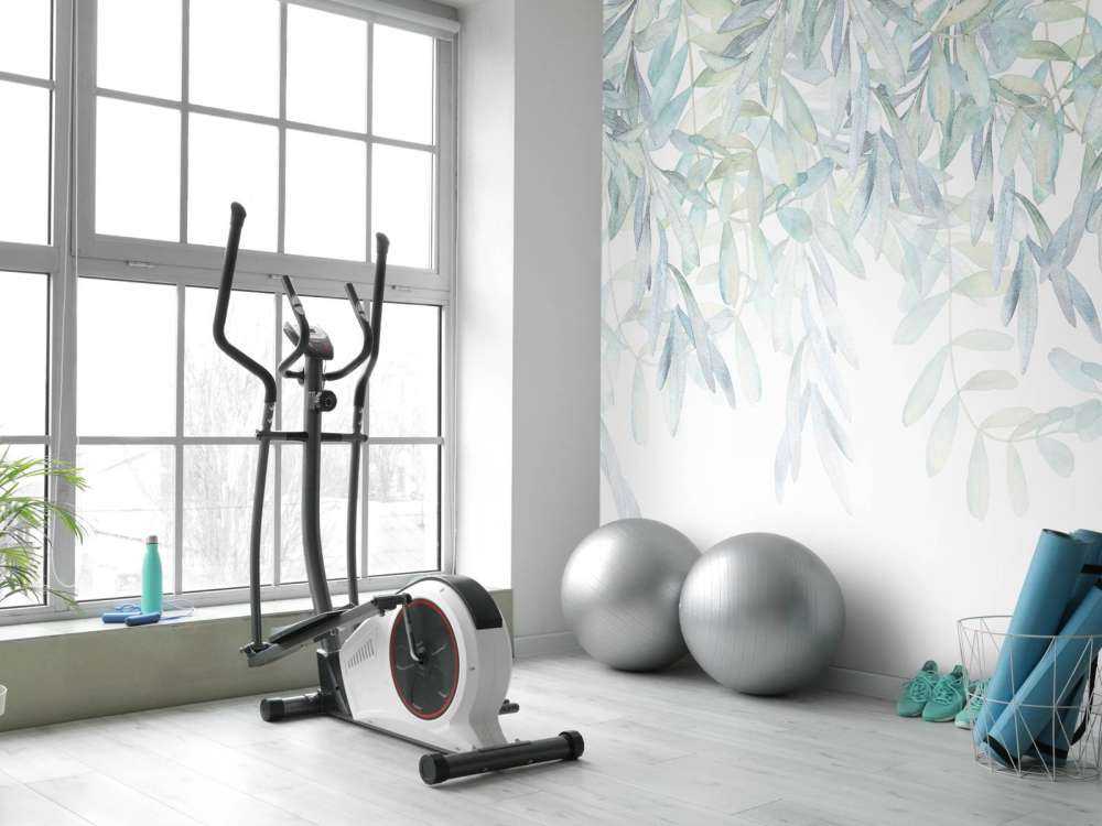 Pastelowe liście akwarelowe