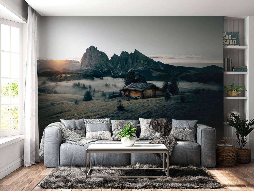 Krajobraz Południowego Tyrolu