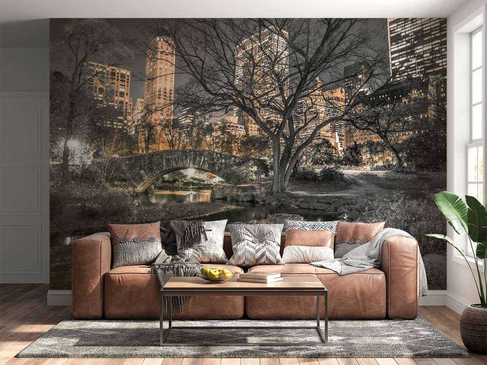 Central Park wieczorem