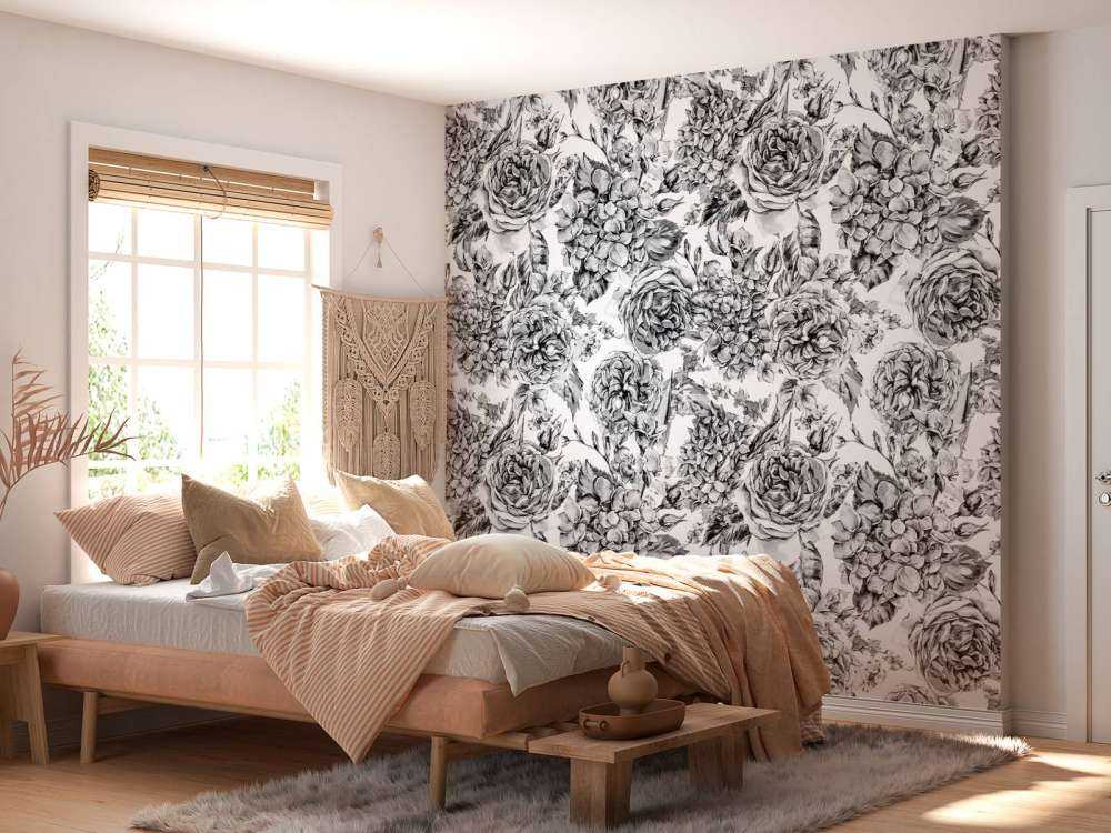 Czarno-Biały Ogród Kwiatowy