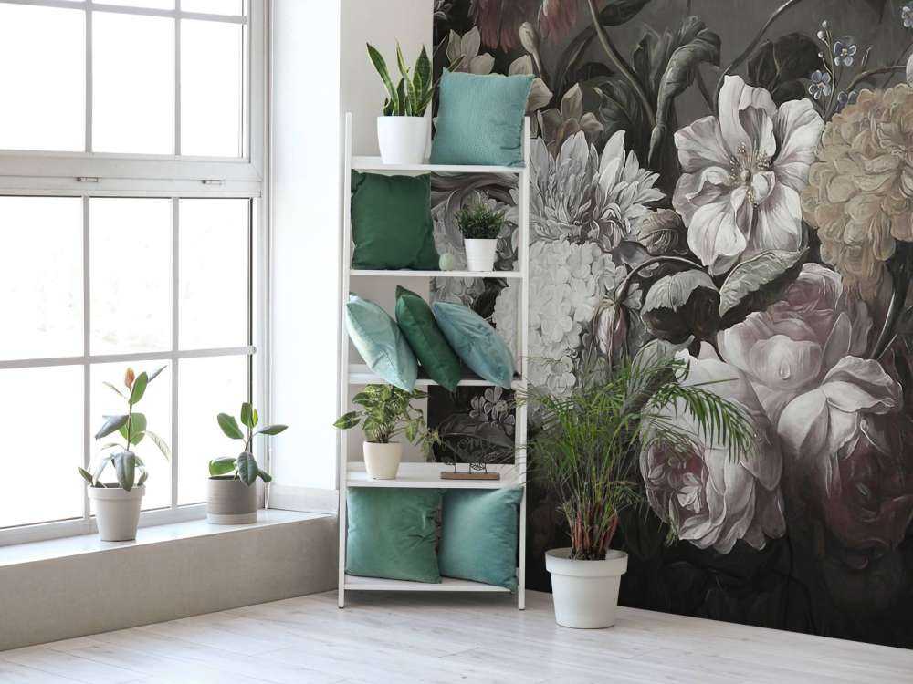 Bukiet z makami i krokusami