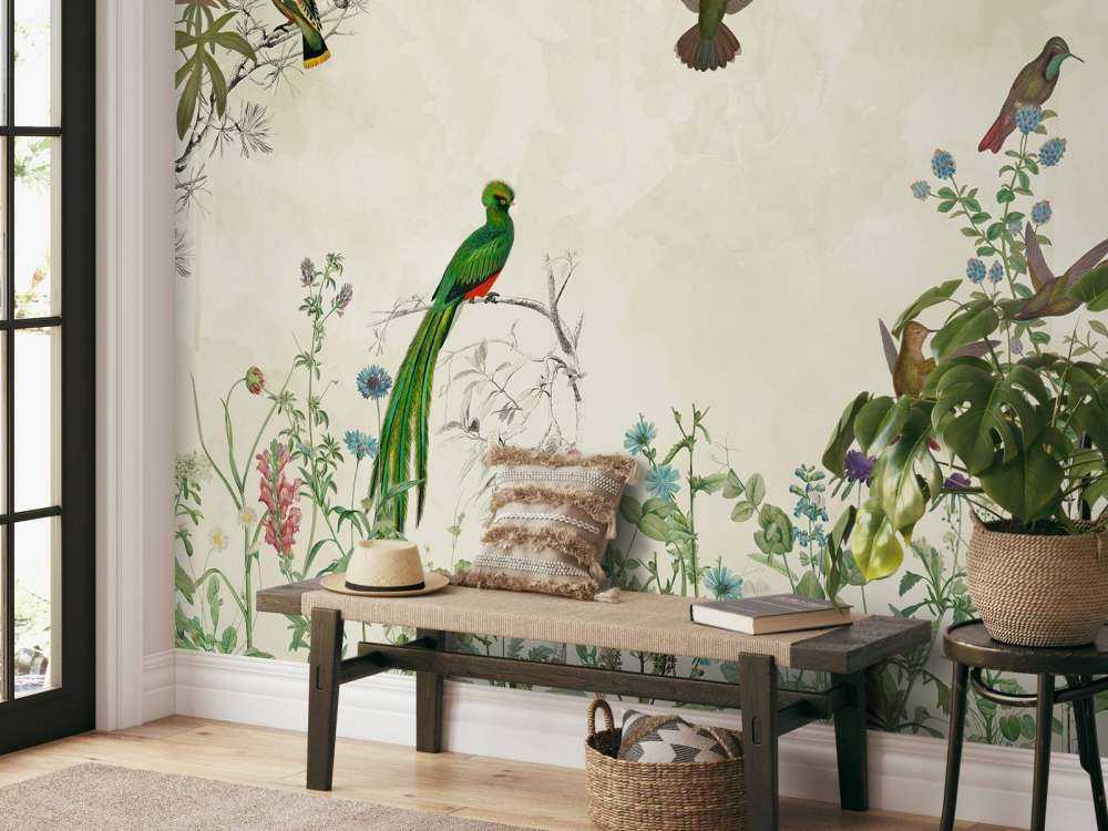 Fields Flower and Birds 2