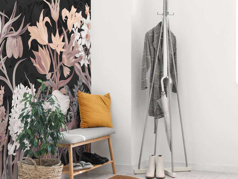 Kwiaty Wiosenne - Vintage Sepia